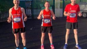 Sperrin Harriers in pre winter lockdown action
