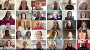 Former Thornhill College pupils come together to sing their old school song