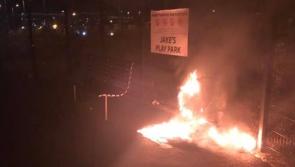 Anger at fire in a Derry play park which has a special place in people's hearts