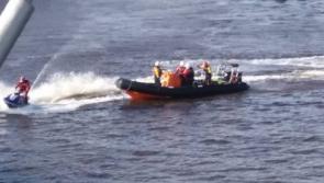 Man rescued from the River Foyle this afternoon