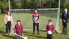 GREENLOUGH: GAA club donate equipment to primary school