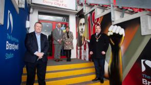New mural unveiled at the Brandywell in honour of former Derry City star Mark Farren