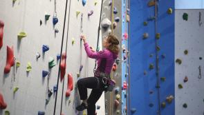 Derry's popular climbing wall at Foyle Arena has reopened to the public