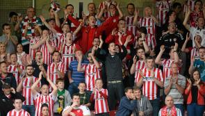 Council 'hopeful' of up to 500 fans being allowed into the Brandywell for Derry City's next home game on Monday night