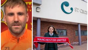 Manchester United star announces young Derry student as the winner of a special prize