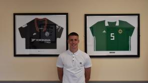 Chelsea and Northern Ireland player Sam McClelland goes back to school