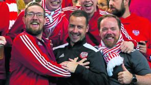 Lucky fans with golden tickets set to light up the Brandywell tonight