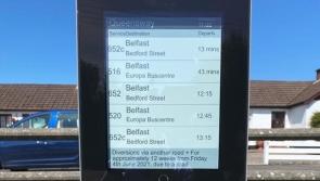 New digitial information displays to be erected at bus stops in Derry