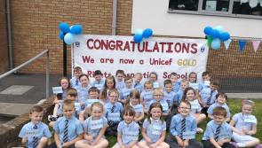 GALLERY: Kilrea school celebrates golden success on children's rights