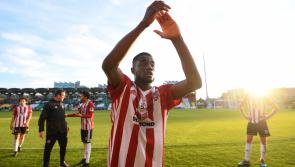 He's back! Junior Ogedi-Uzokwe returns to Derry City