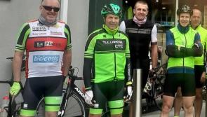 Derry man sets off on two-day Mizen to Malin cycling challenge to raise money for two charities