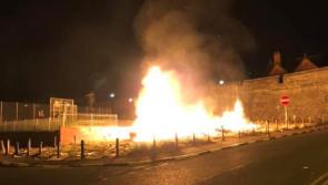Orange men parade of Derry's Walls for the first time in years