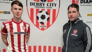 Former Portsmouth midfielder Gerard Storey signs for Derry City