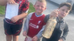 Boys discover message in a bottle sent from Canada off the coast of Kerry