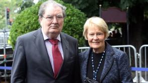 John and Pat Hume commemorative textiles go on display at Magee