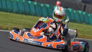 Top spot on the podium for Magherafelt's Fionn McLaughlin