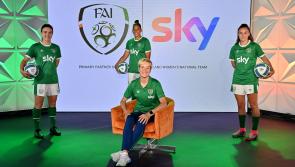 Sky announced as shirt sponsors of Ireland women's national team