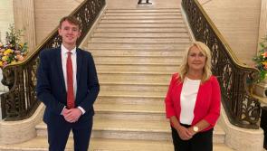 New Foyle Sinn Féin MLAs, Ferguson and Delargy, take their seats at Stormont