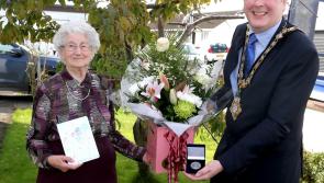 County Derry centenarian Dorothy receives civic gift