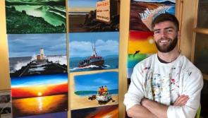 Derry GAA player brushes up on painting skills for mental health cause
