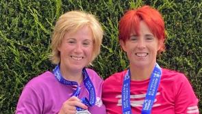 County Derry twins take on marathons on same day in different cities