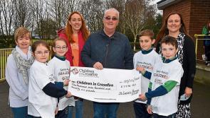 Pupils from St. Canice's Feeny chosen as Children in Crossfire ambassadors