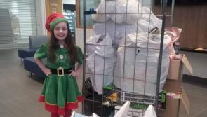 Young girl holds toy appeal to bring Christmas joy to Altnagelvin's Children's Unit 