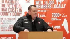 WATCH: Incoming Derry sponsor pays tribute to H&A