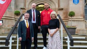 Former Manchester United defender Wes Brown wows Derry students 