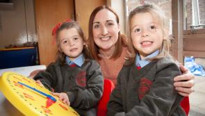 IN PICTURES: First day at school for St Brigid's PS Primary 1's