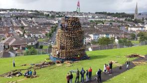 Derry's council has been nominated for an award for how it has dealt with the controversial issue of bonfires