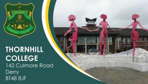 CORONAVIRUS LATEST: Thornhill College in Derry has told parents not to send their children to the school for the rest of this week