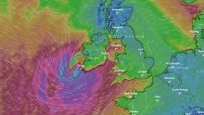WATCH LIVE: Track the path of Storm Franklin as it approaches Derry 