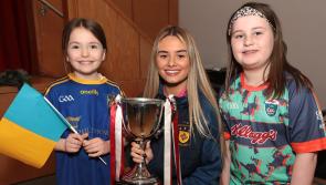 IN PICTURES:  Champions Steelstown Brian Ogs visit Pennyburn Primary School