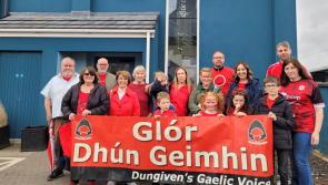 Hundreds from County Derry attend Irish language demonstration 