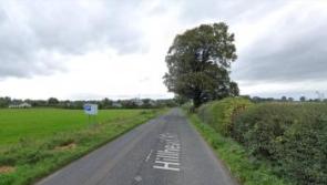County Derry road closed as vehicle catches fire