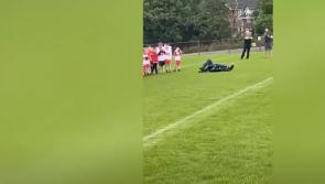 WATCH: Camera man takes a tumble at County Derry summer camp