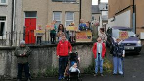 Kerr's Terrace protest for traffic calming measures