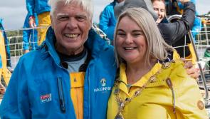 Rapturous welcome home for Derry's Round the World Race yachtsman