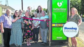 Maydown has new defibrillator 'boxed off'