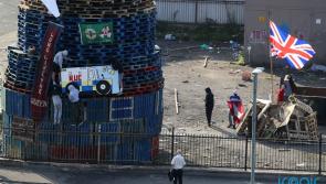 'Disgraceful' - Flags and images on Derry nationalist bonfire condemned