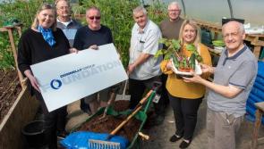 Local charity gives Eglinton Men's Shed gift of gardening