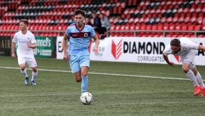 Institute under Friday night lights at the Brandywell