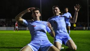 What a time to score your first goal! Cian Kavanagh wins it for Derry City at St. Pat's!