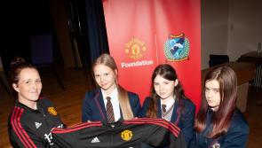Manchester United with Oakgrove Integrated College!