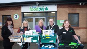 Urgent appeal for Foyle Food Bank Christmas donations and volunteers