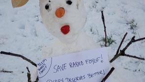 Save Radio Foyle campaigners 'snow the craic'