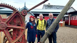A crane where German PoWs worked is donated to Donegal’s Railway Heritage Museum