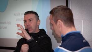 Former GAA star Oisin McConville shares experience of addiction with Derry pupils