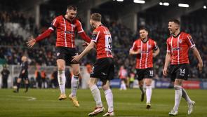 Derry City stun the champions to go top of the Premier Division!